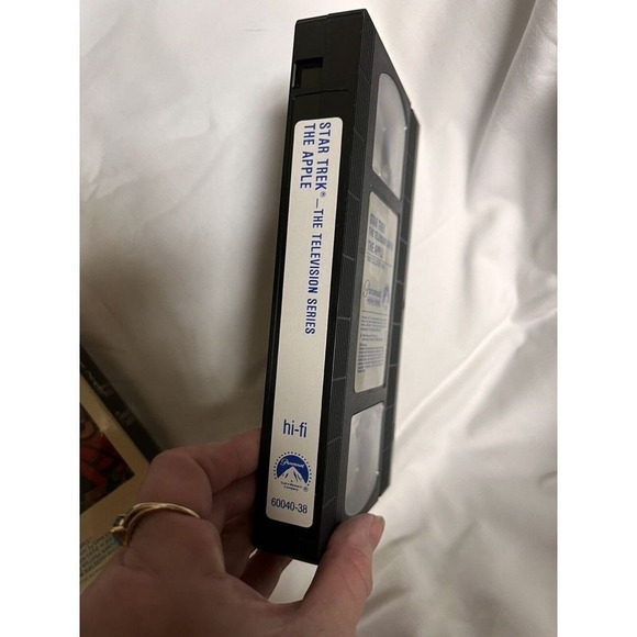 BIT Star Trek Original TV Series VHS Tape Movie Kirk Spock 1985‎ The Apple - Picture 8 of 9